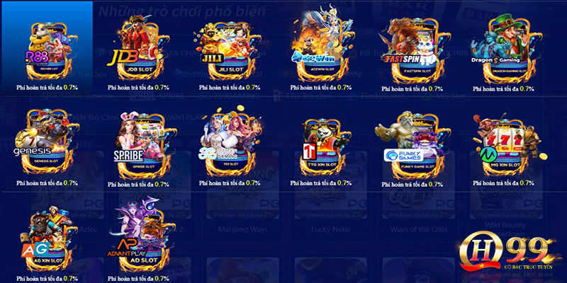 Giới thiệu về game slots QH99